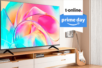 Zum Prime Day bietet Amazon derzeit mehrere Fernseher zu historisch niedrigen Preisen an.