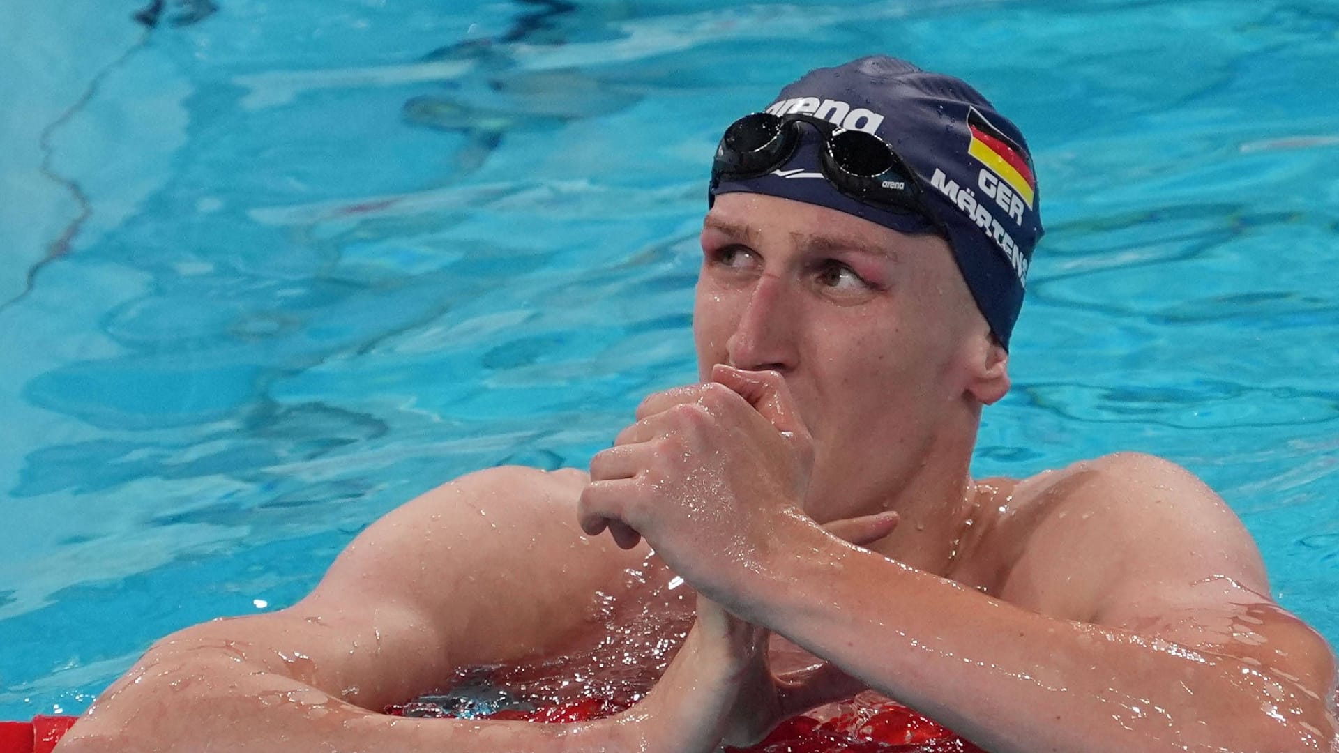 Lukas Märtens: Er gestand nach dem 200 Meter Freistil-Finale, dass ihm die letzten Tage viel abverlangt haben.