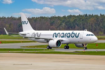 Ein Flugzeug der Condor-Tochter Marabu in Nürnberg (Archivbild): Die Airline wird bald zum Dauergast.