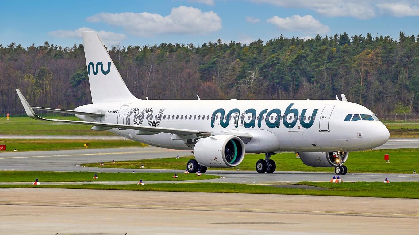 Ein Flugzeug der Condor-Tochter Marabu in Nürnberg (Archivbild): Die Airline wird bald zum Dauergast.