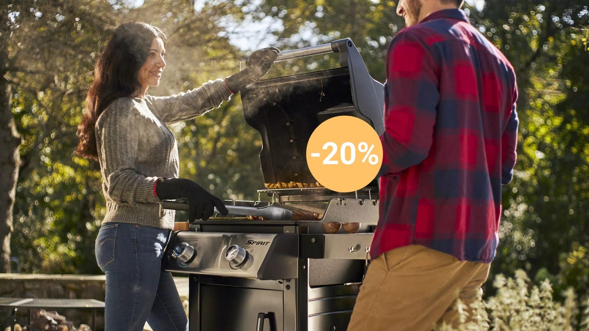 Weber-Grill im Angebot: Den Spirit E-215 GBS ergattern Sie aktuell für weniger als 500 Euro.