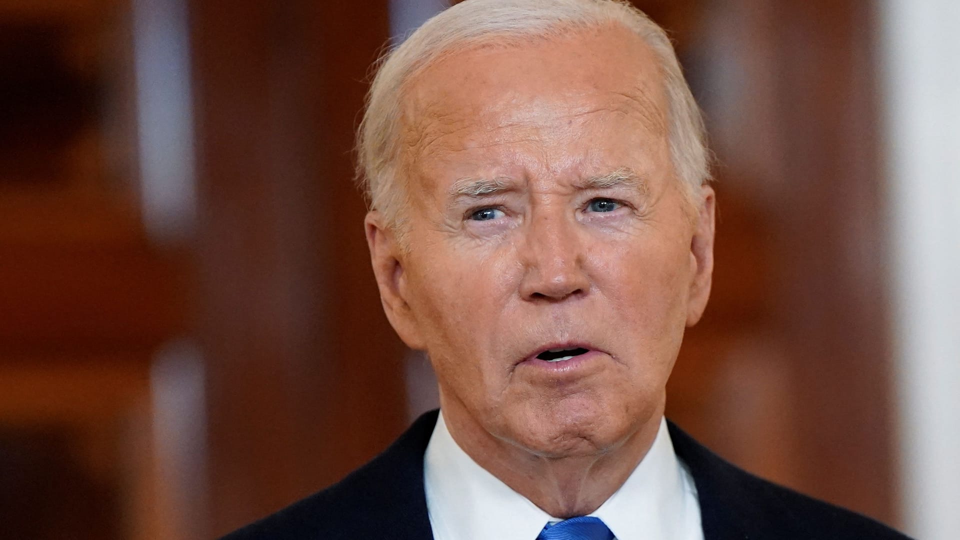 "Keine Könige in Amerika": Joe Biden sieht ein Grundprinzip der Vereinigten Staaten in Gefahr.