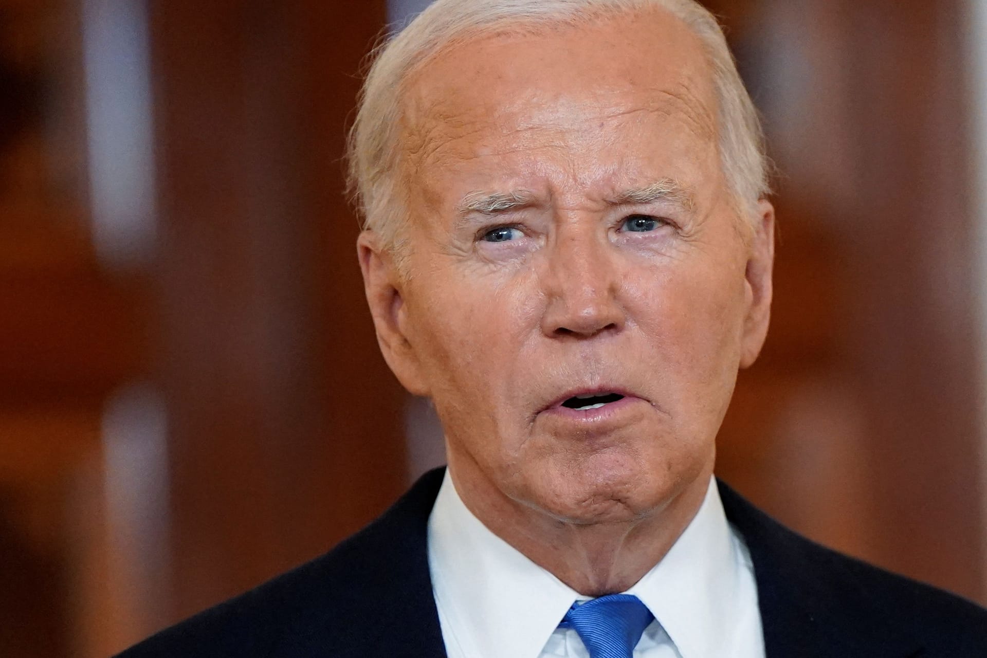 "Keine Könige in Amerika": Joe Biden sieht ein Grundprinzip der Vereinigten Staaten in Gefahr.