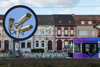 Häuser in Gröpelingen: Bestimmte Areale des Stadtteils sollen videoüberwacht werden.