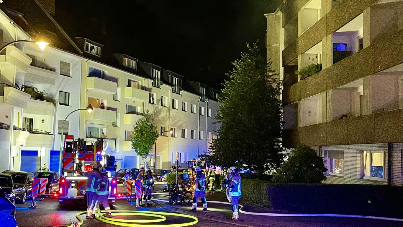 Wohnungsbrand in Unterbilk: Die Ursache des Brandes ist noch unklar.