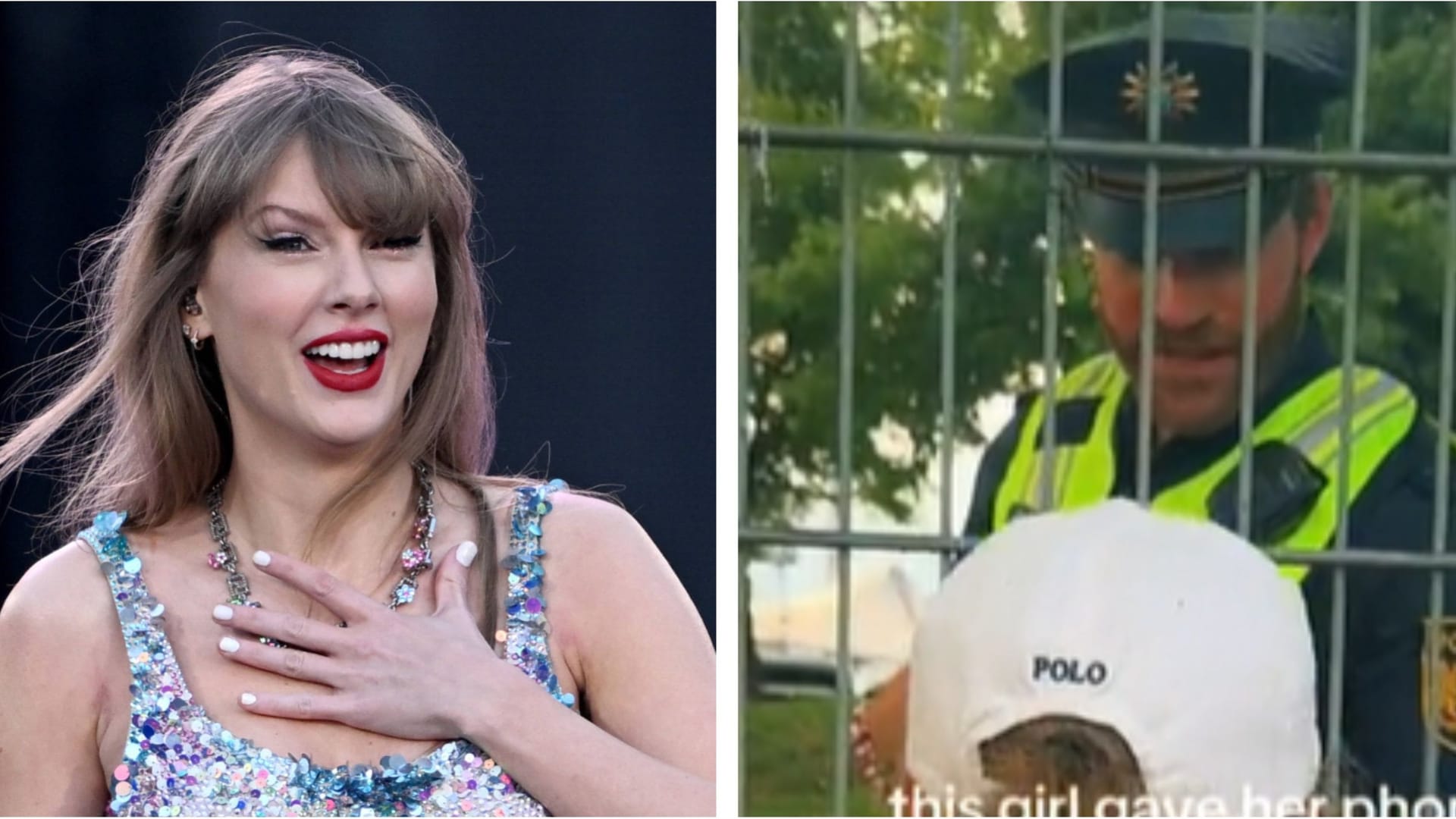 Taylor Swift und die Szene vor dem Olympiastadion: Das Video begeistert Zehntausende auf Tiktok.