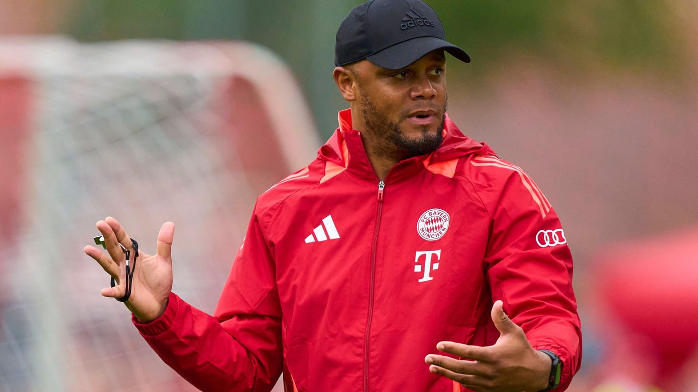 Vincent Kompany: Er hat hohe Erwartungen an sein Team.