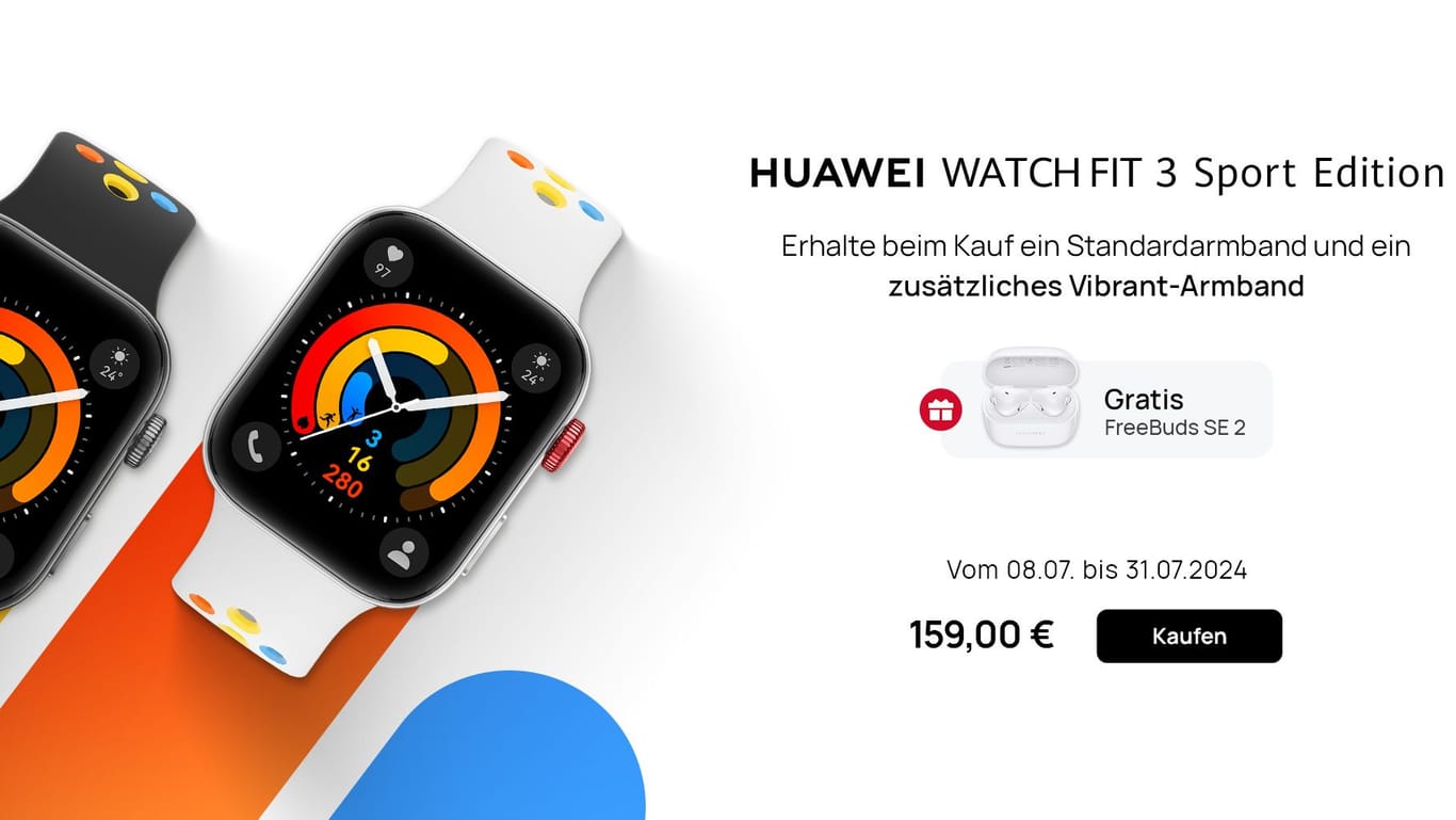 Im Rahmen der Summer-Wave-Aktion können Sie sich bei Huawei online exklusive Sondereditionen, kostenlose Geschenke und hohe Rabatte sichern.