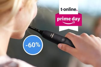 "Gut" bei Stiftung Warentest: Die Philips Sonicare DiamondClean ist bei Amazons Prime Day im Doppelpack starke 300 Euro reduziert.