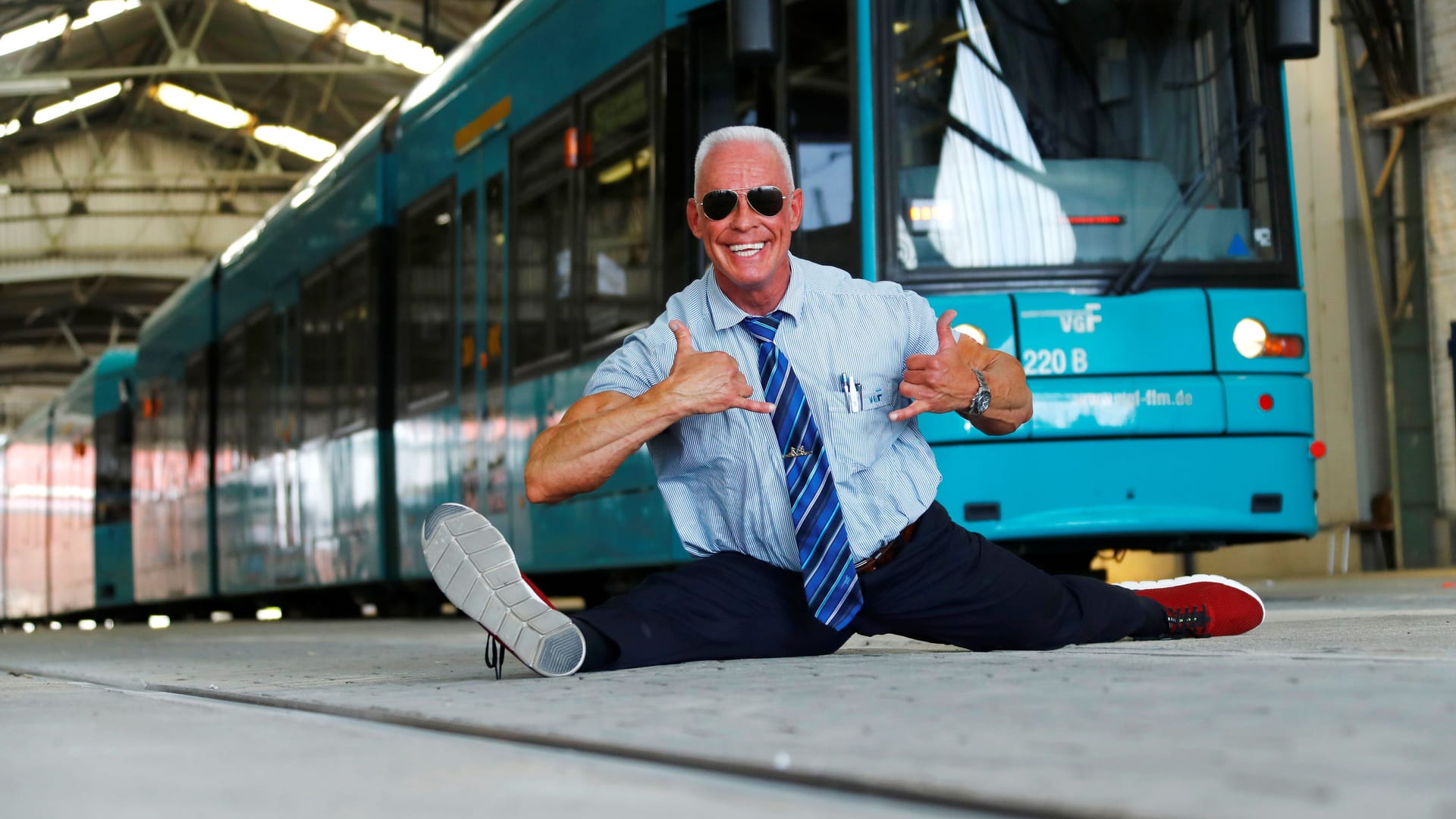 GERMANY-ODDLY/TRAMDRIVER