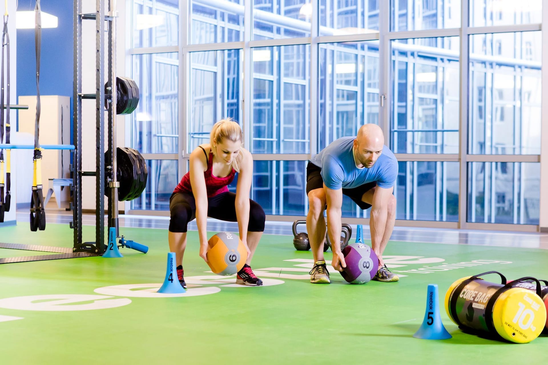 Funtional Training im Fitnessstudio