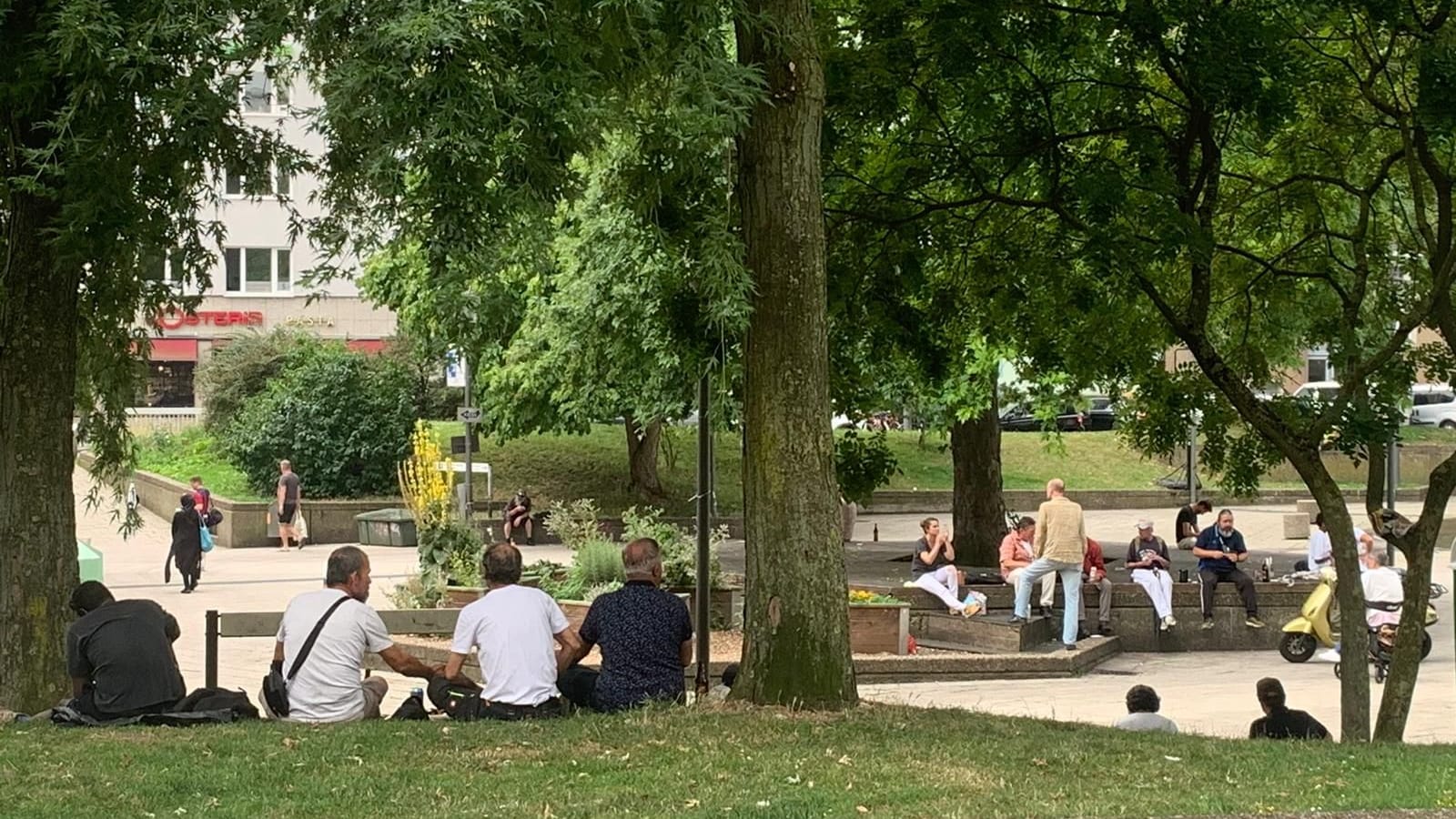 Der Ebertplatz: Hier sammelt sich ein Teil der Drogen- und Trinkerszene Kölns.