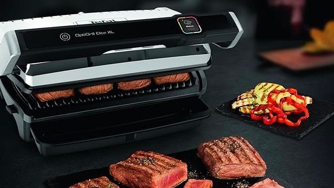 Den OptiGrill Elite XL von Tefal können Sie sich beim Prime Day zum Tiefpreis sichern. (Quelle: t-online; Tefal/Hersteller)