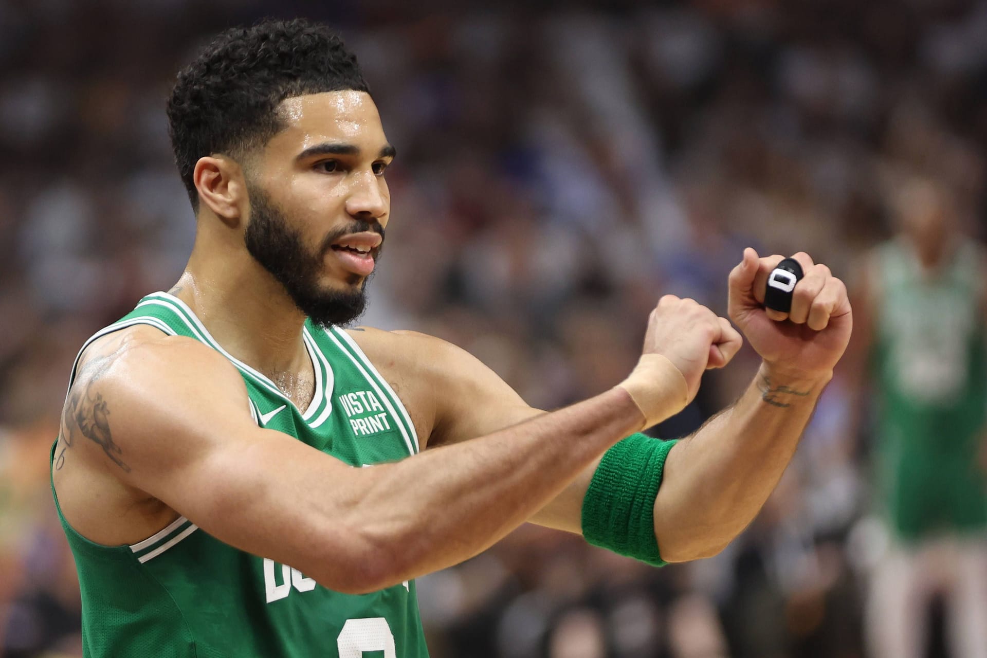 Jayson Tatum: Er soll einen Rekordvertrag erhalten.