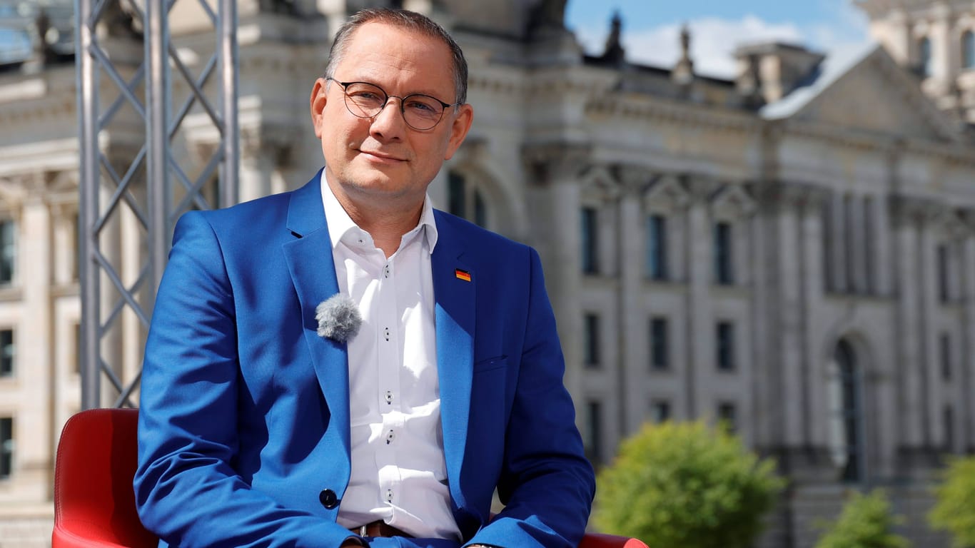 AfD-Vorsitzender Tino Chrupalla: Der rechtspopulistische Politiker will baldige Grenzkontrollen.