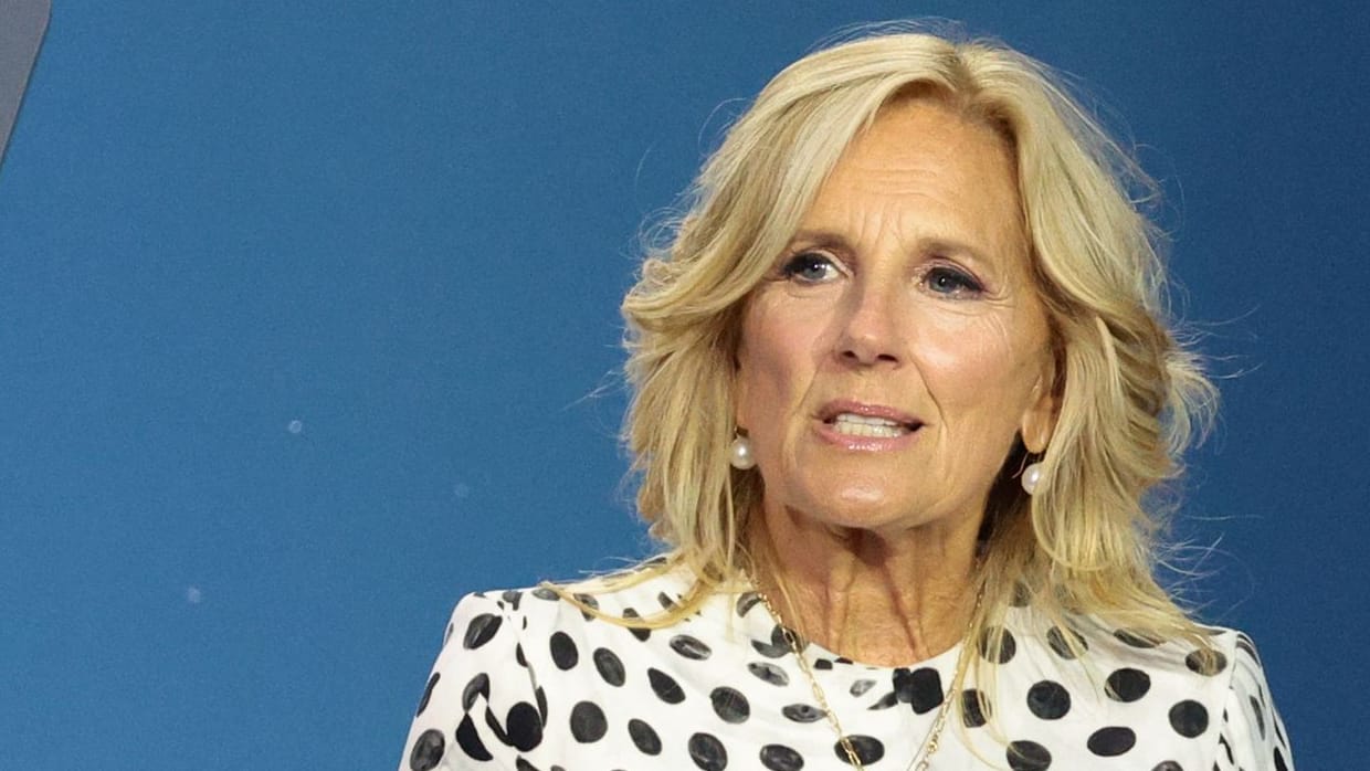 Jill Biden: Die First Lady unterstützt ihren Ehemann Joe Biden im Wahlkampf.