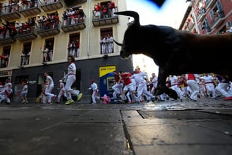 Sanfermín-Fest in Pamplona