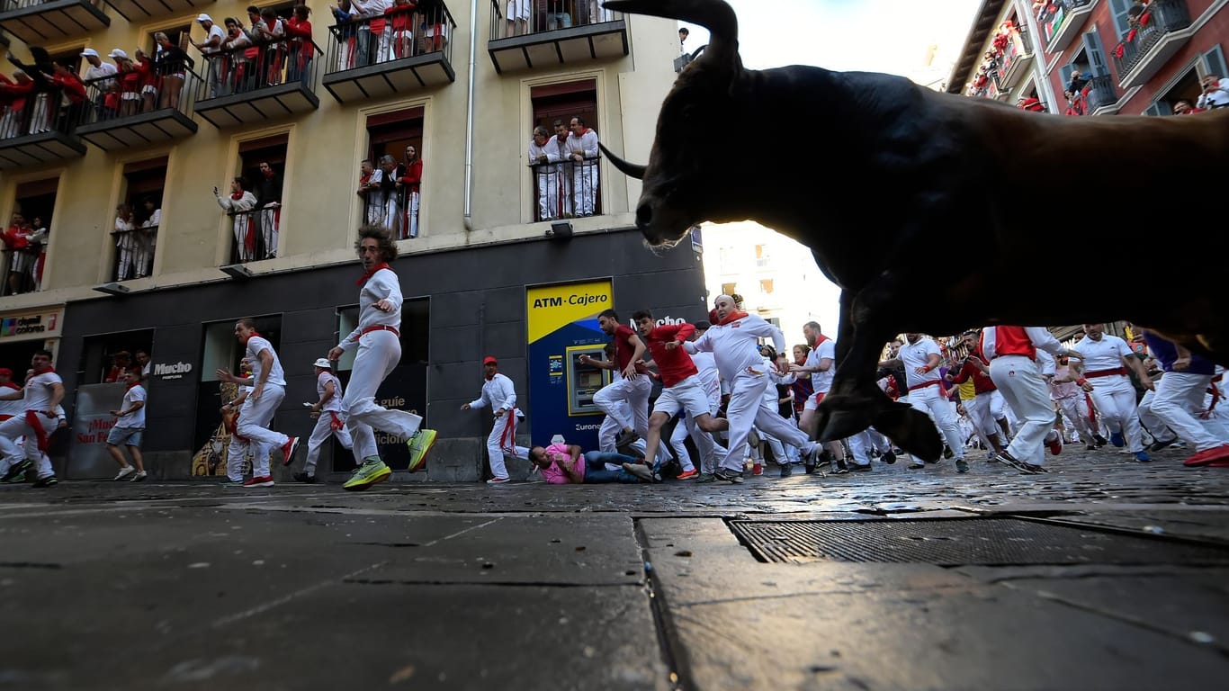 Sanfermín-Fest in Pamplona