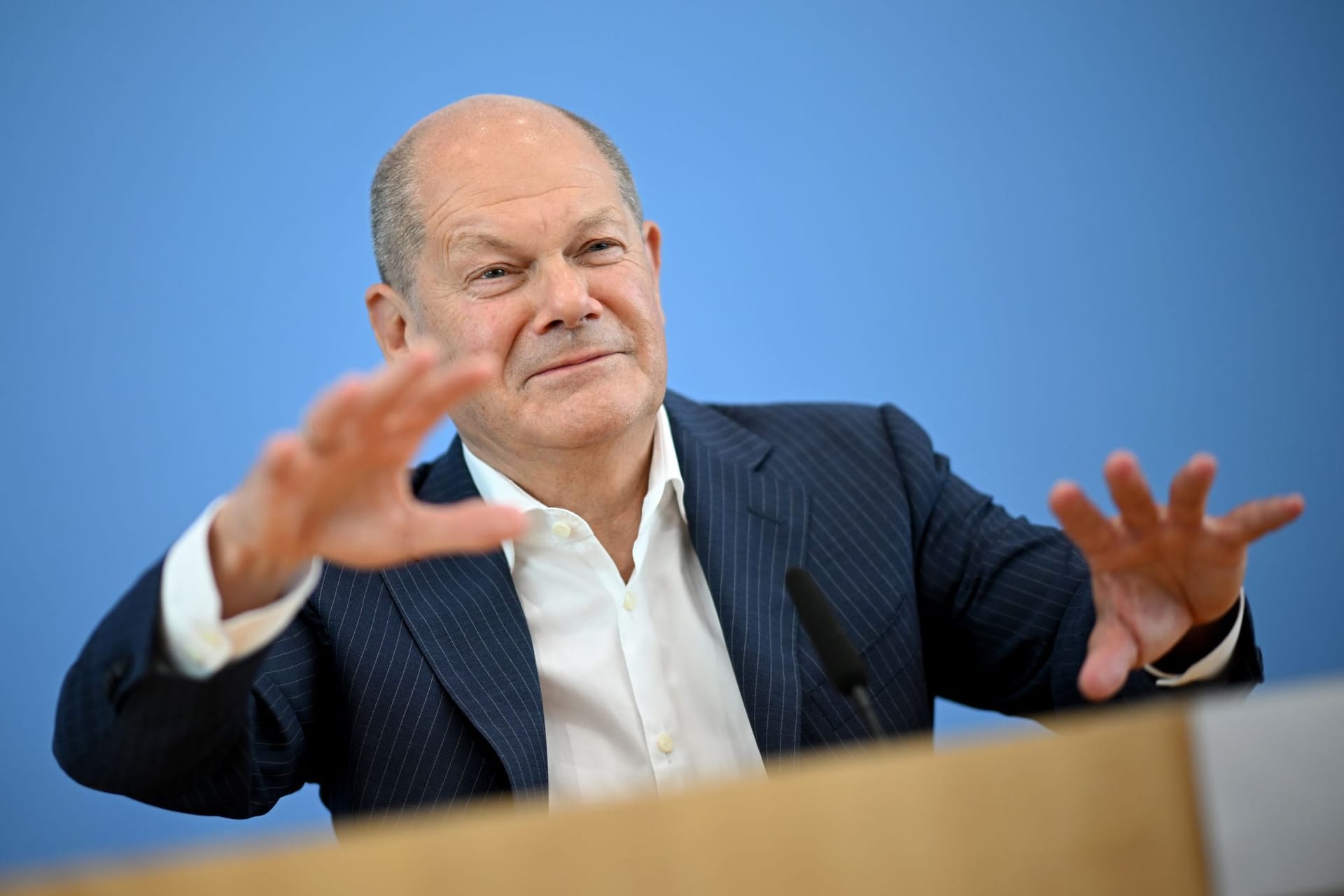 Sommer-Pressekonferenz von Bundeskanzler Scholz