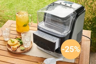 Lidl hat das perfekte Sommer-Gadget im Angebot: Eine selbstreinigende Eiswürfelmaschine von Silvercrest.