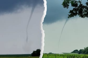Tornado über Schleswig-Holstein