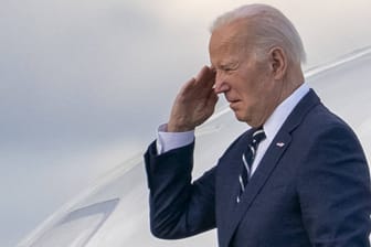 Joe Biden (Archivbild): Der amtierende Präsident hat Pensionsanspruch aus seiner Zeit als Präsident sowie aus seiner Zeit als Senator.