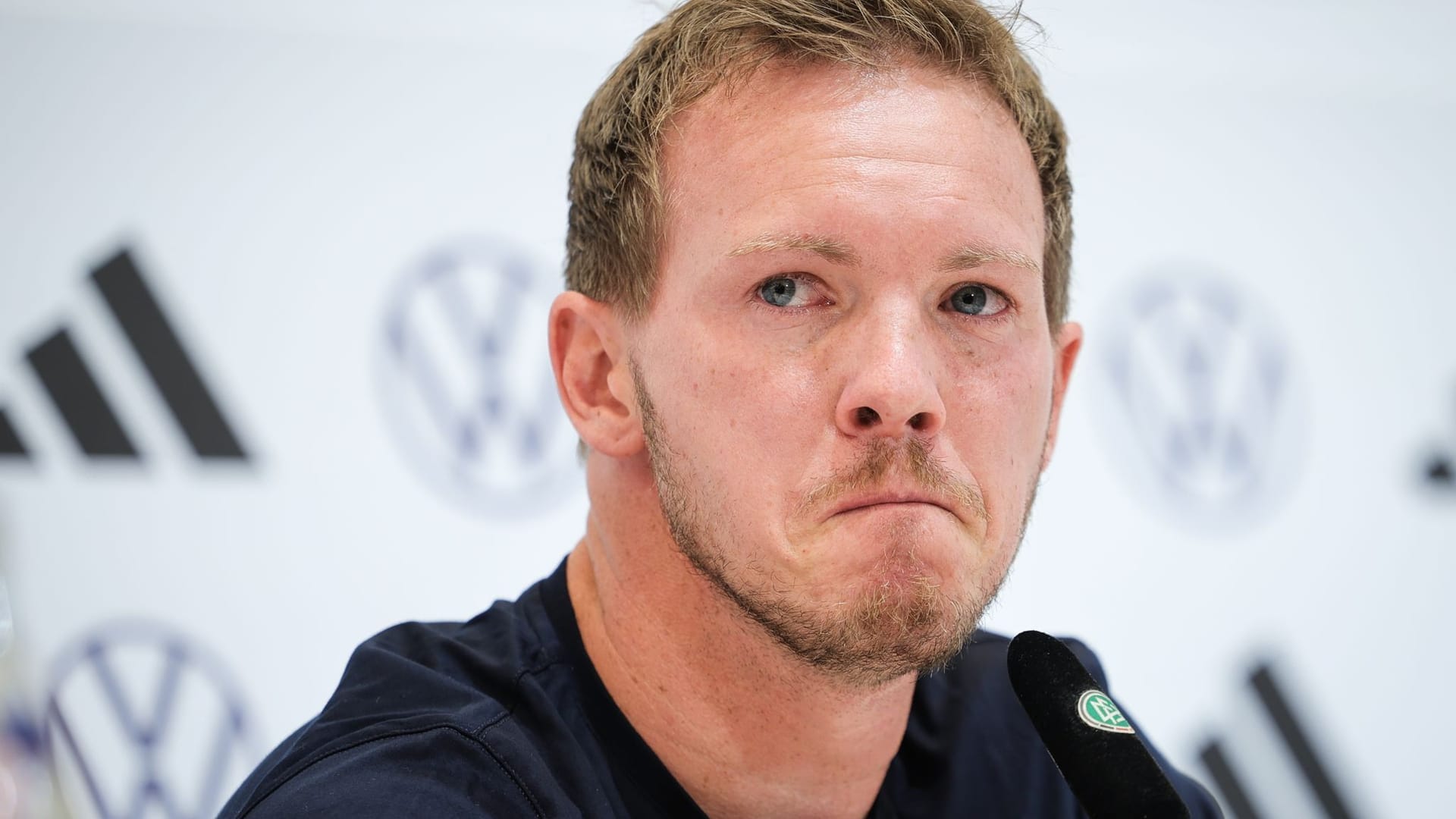 Julian Nagelsmann: Auf der Abschlusspressekonferenz brach es aus ihm heraus.