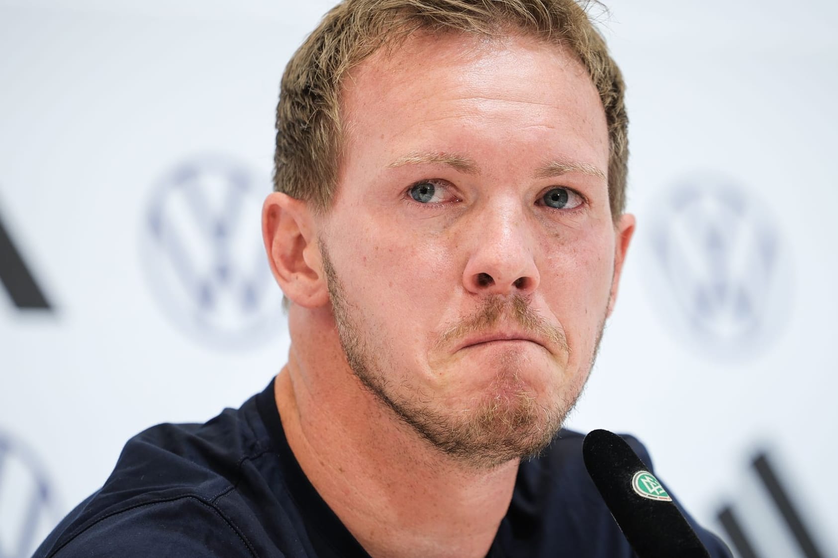 Julian Nagelsmann: Auf der Abschlusspressekonferenz brach es aus ihm heraus.