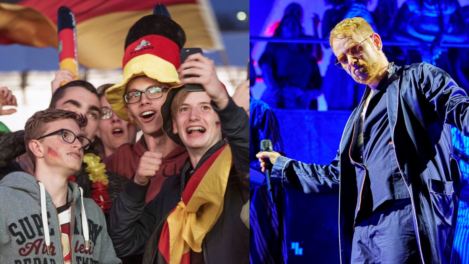 DFB-Fans und Peter Fox: Am Freitag ist einiges in Nürnberg los. DFB-Fans und Peter Fox: Am Freitag ist einiges in Nürnberg los.