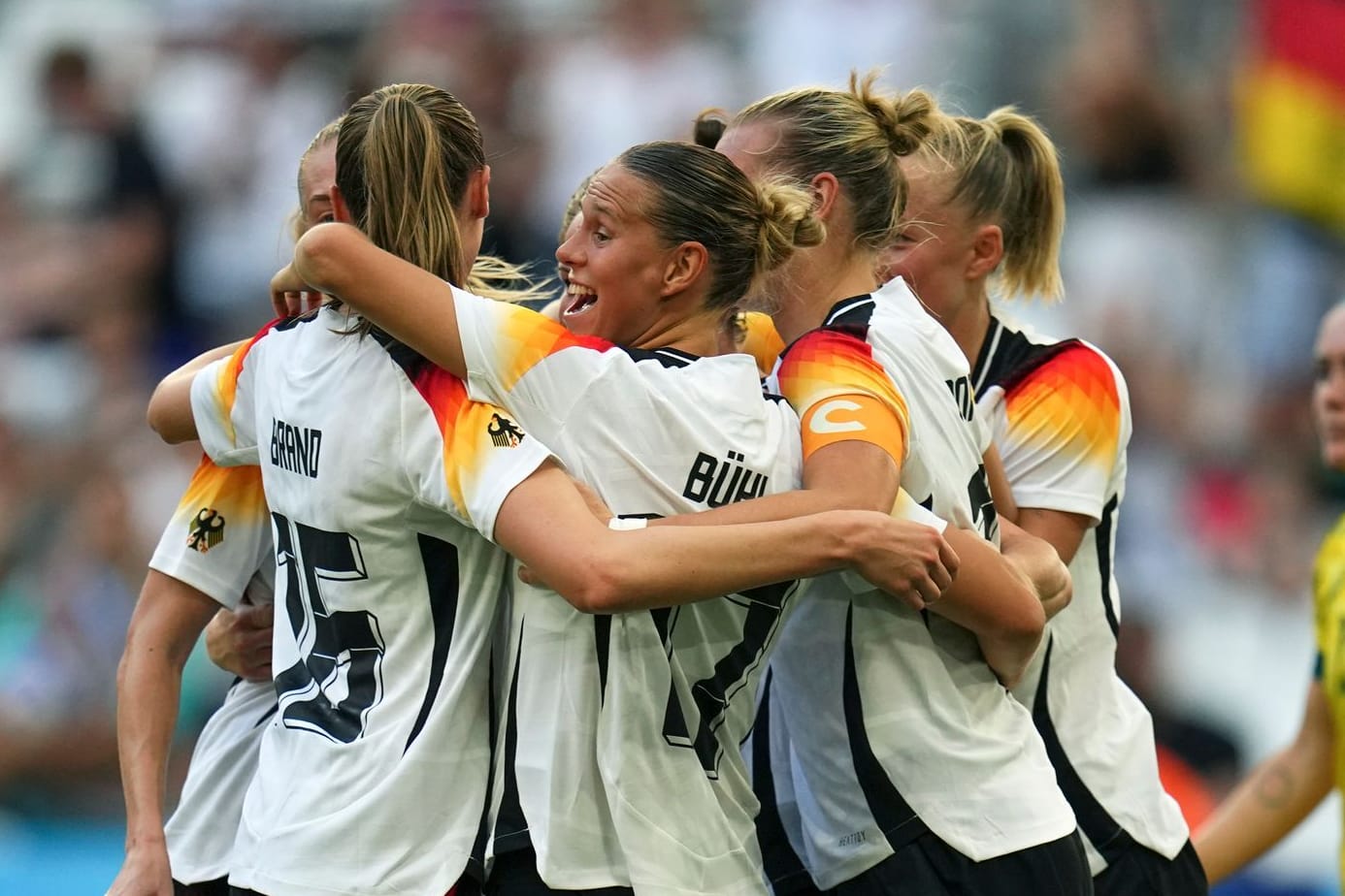 Deutschland: Die DFB-Frauen feiern einen gelungenen Auftakt.