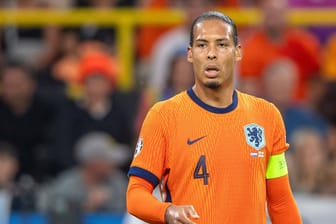 Virgil van Dijk: Für ihn und die Niederlande ist die EM nach der Halbfinal-Niederlage beendet.