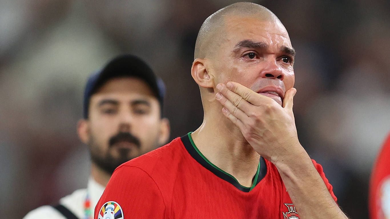 Pepe: Der Portugiese brach nach der Niederlage in Tränen aus.