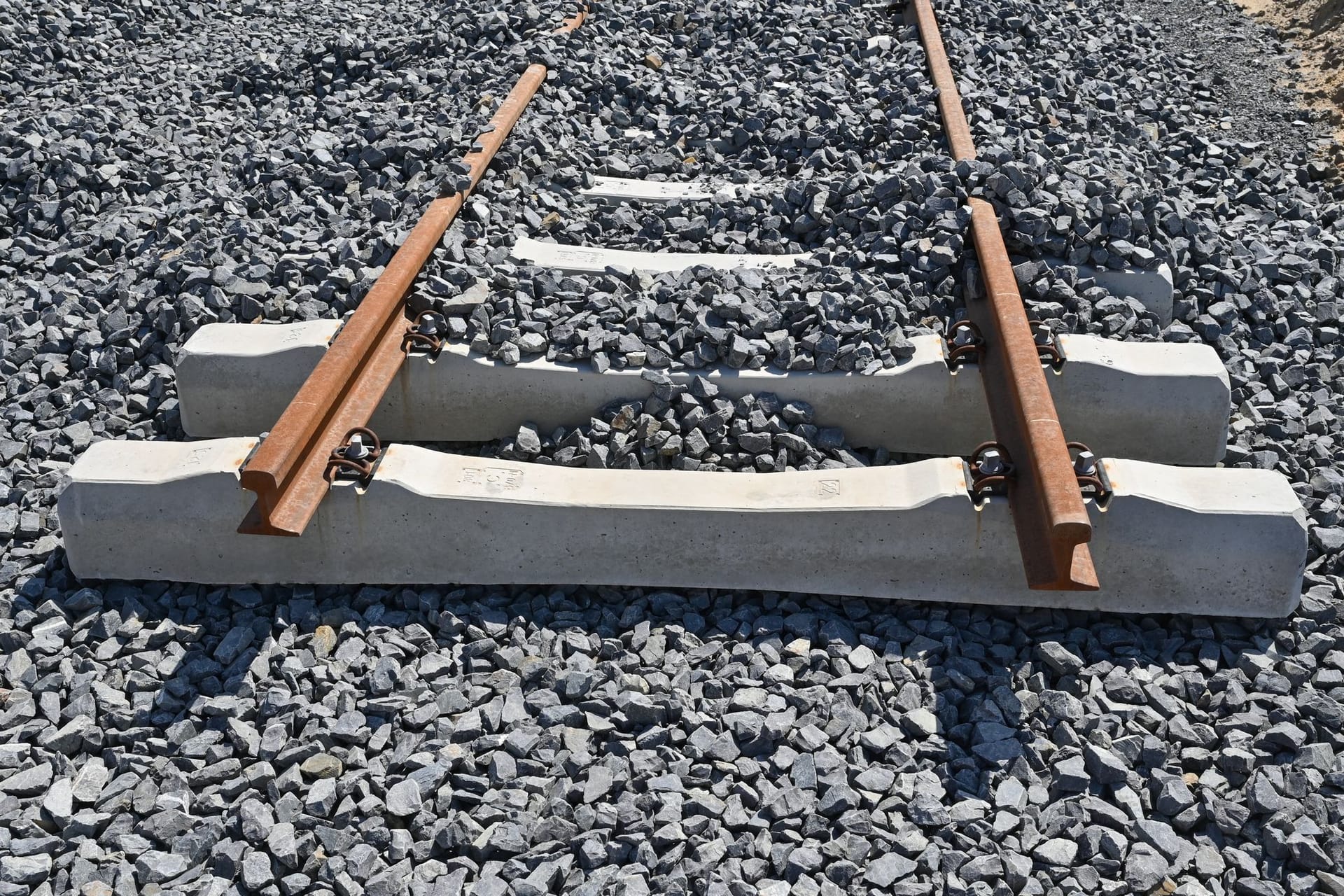 Baustelle der Deutschen Bahn Baustelle der Deutschen Bahn
