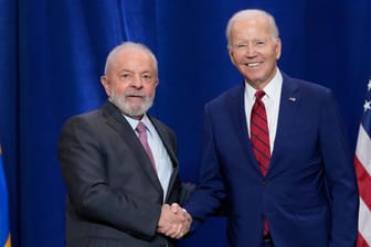 US-Präsident Biden trifft Brasiliens Präsident Lula