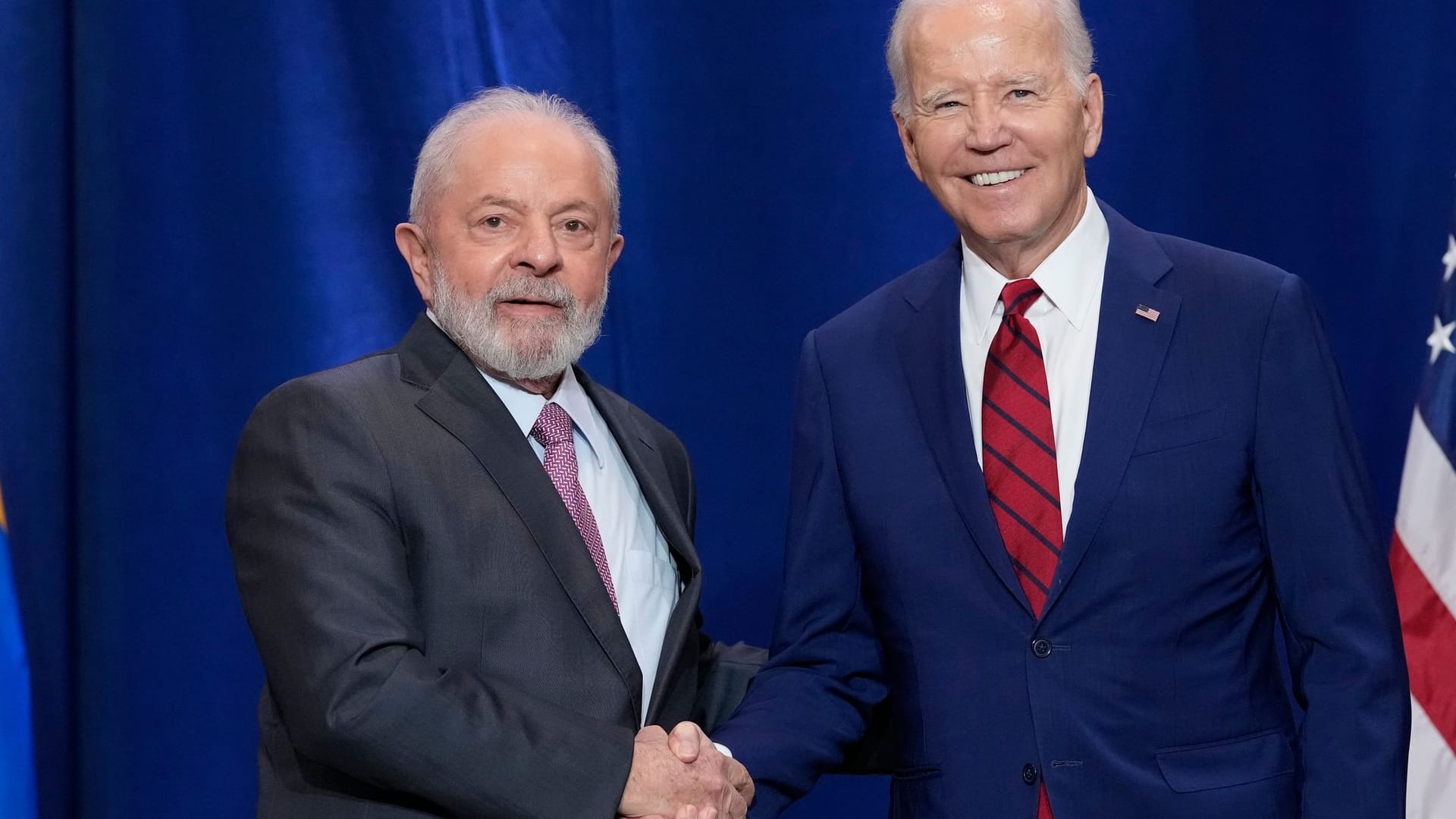 US-Präsident Biden trifft Brasiliens Präsident Lula