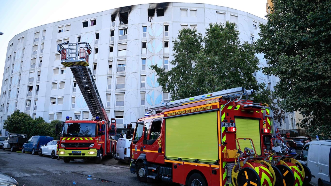 Tote bei Wohnungsbrand in Nizza