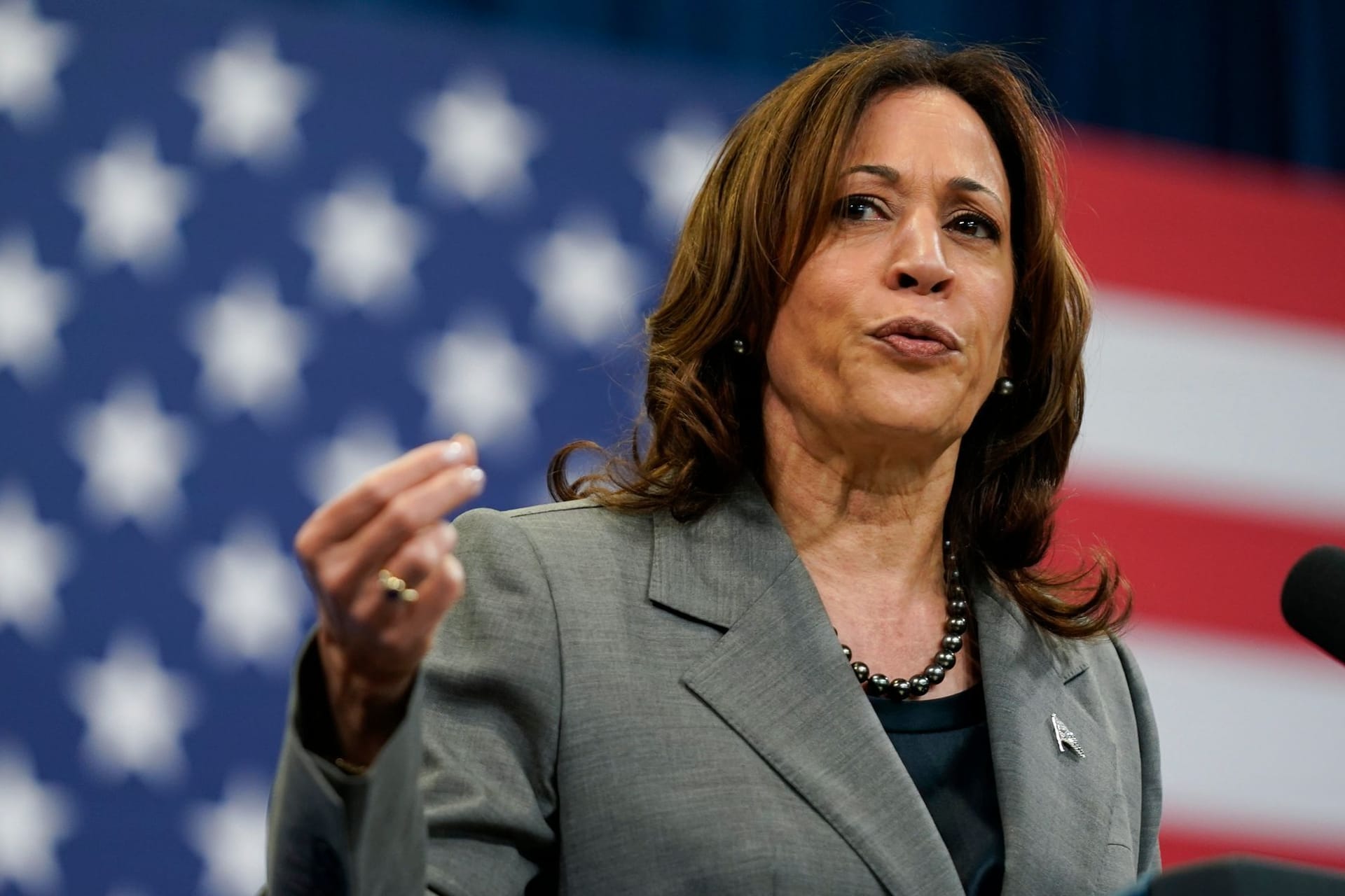 US-Vizepräsidentin Kamala Harris hat keine leiblichen Kinder.