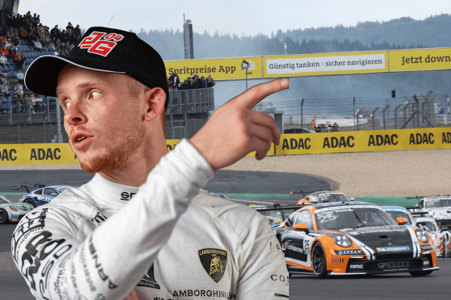 Am Wochenende startet Jonas Greif auf dem Nürburgring: Im 2. Freien Training am Freitag lag er nur 0,6 Sekunden hinter dem Spitzenreiter.