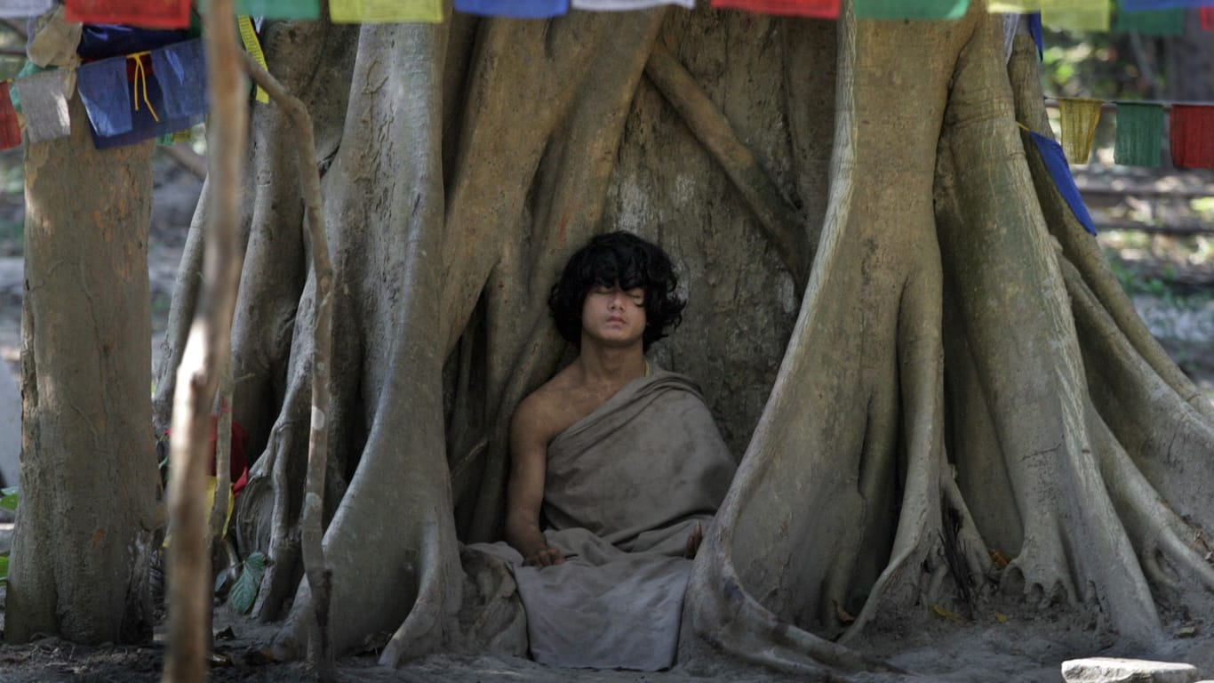 Ram Bahadur Bomjon im Jahr 2008. Der damals 15-Jährige erregte Aufsehen, weil er Monate ohne Essen und Wasser auskam.