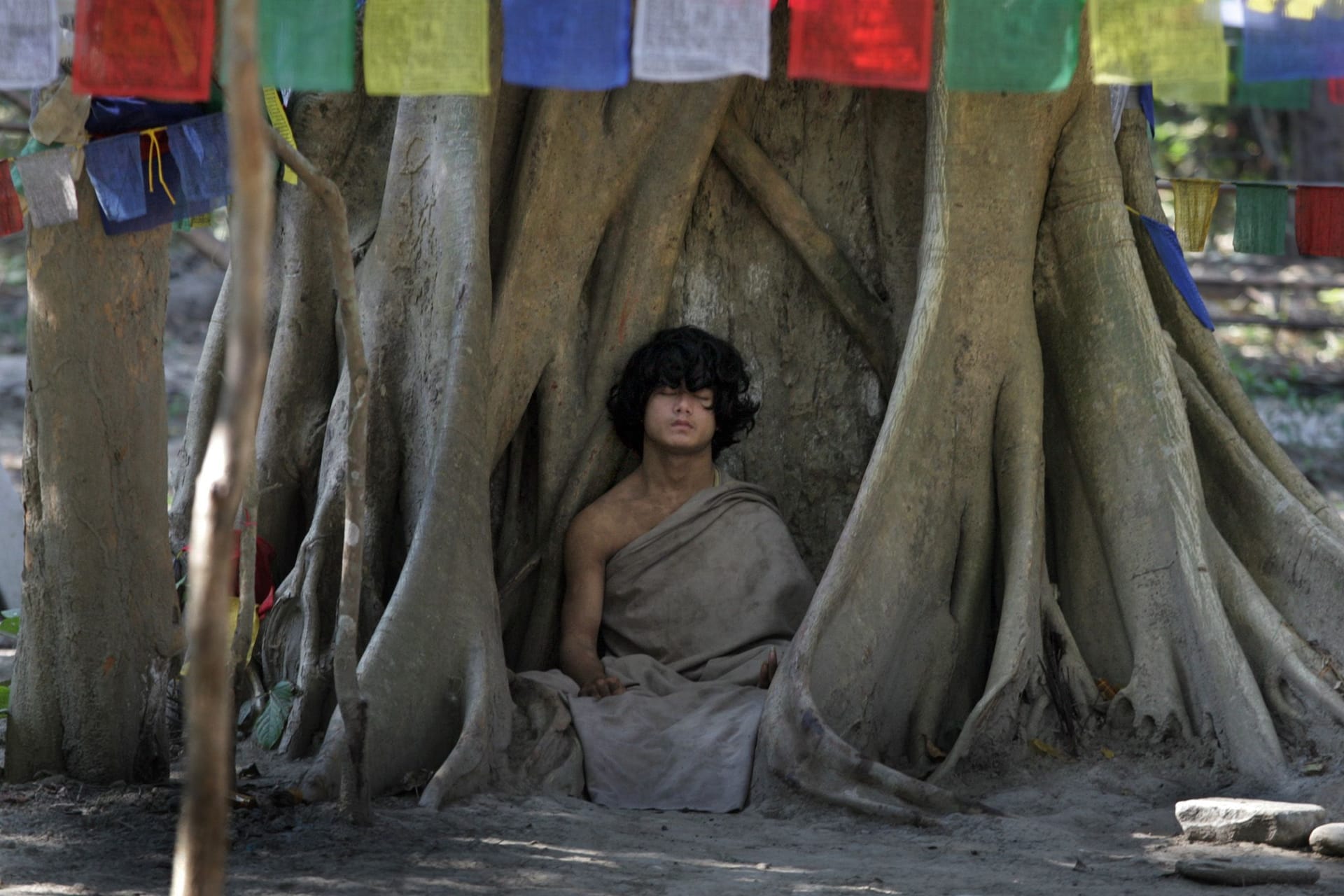 Ram Bahadur Bomjon im Jahr 2008. Der damals 15-Jährige erregte Aufsehen, weil er Monate ohne Essen und Wasser auskam.