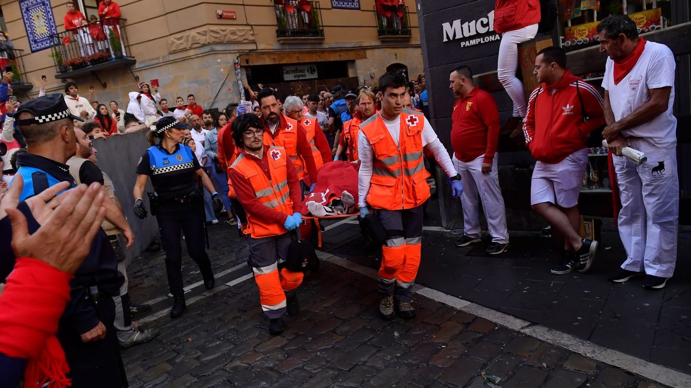 Sanfermín-Fest in Pamplona