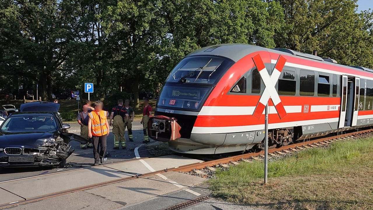 Der Einsatzort: Verletzt wurde bei dem Zusammenprall niemand.