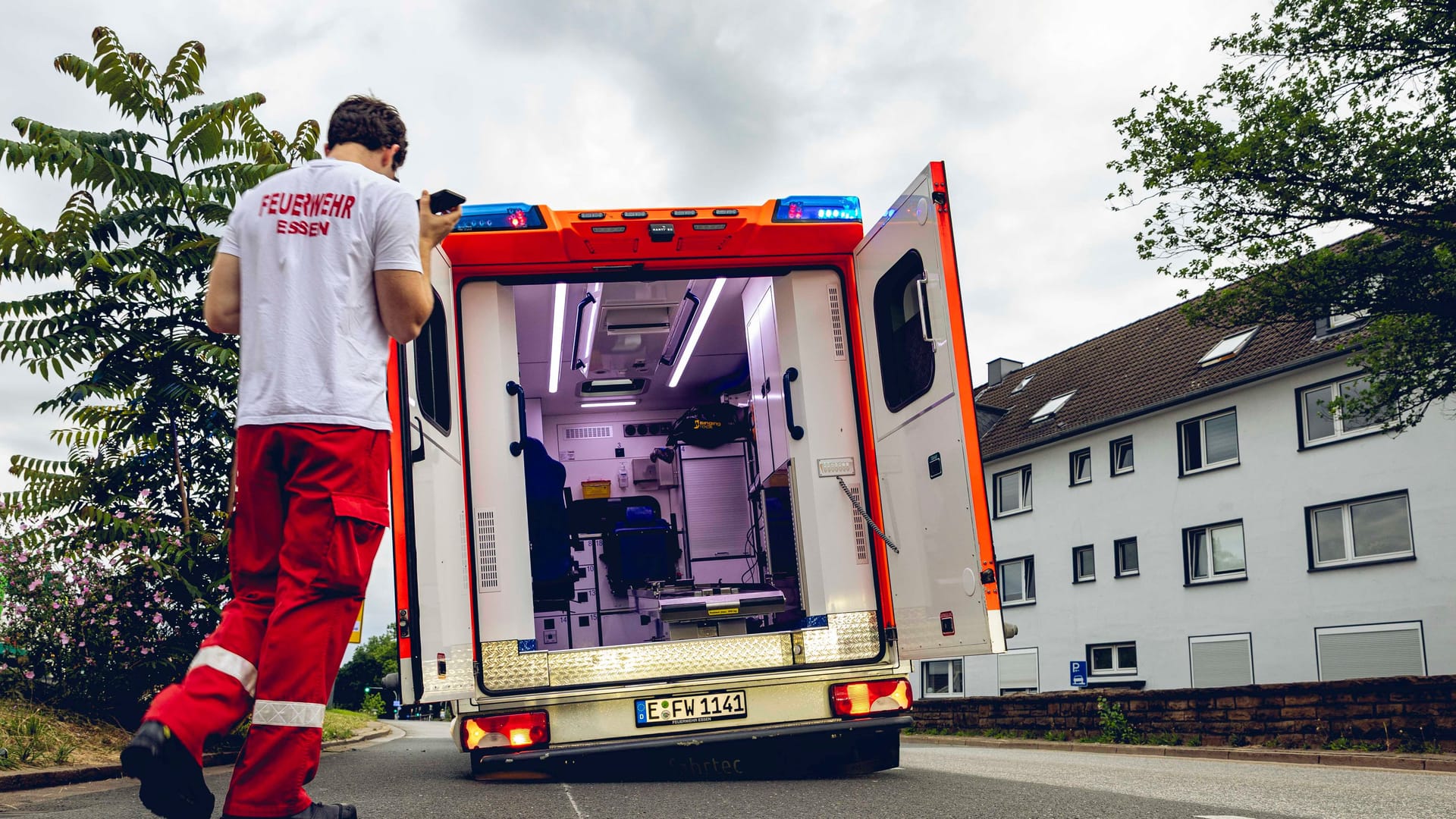 Verunglückter Rettungswagen in Essen am Wochenende: Steckt Sabotage dahinter?