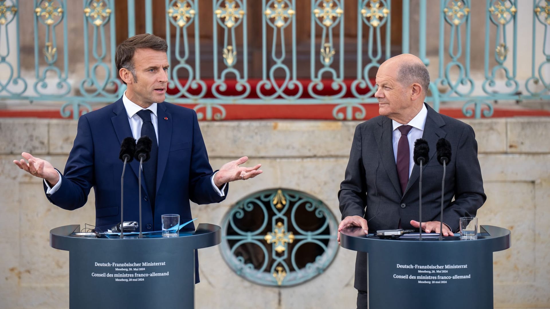 Deutsch-Französischer Ministerrat auf Schloss Meseberg