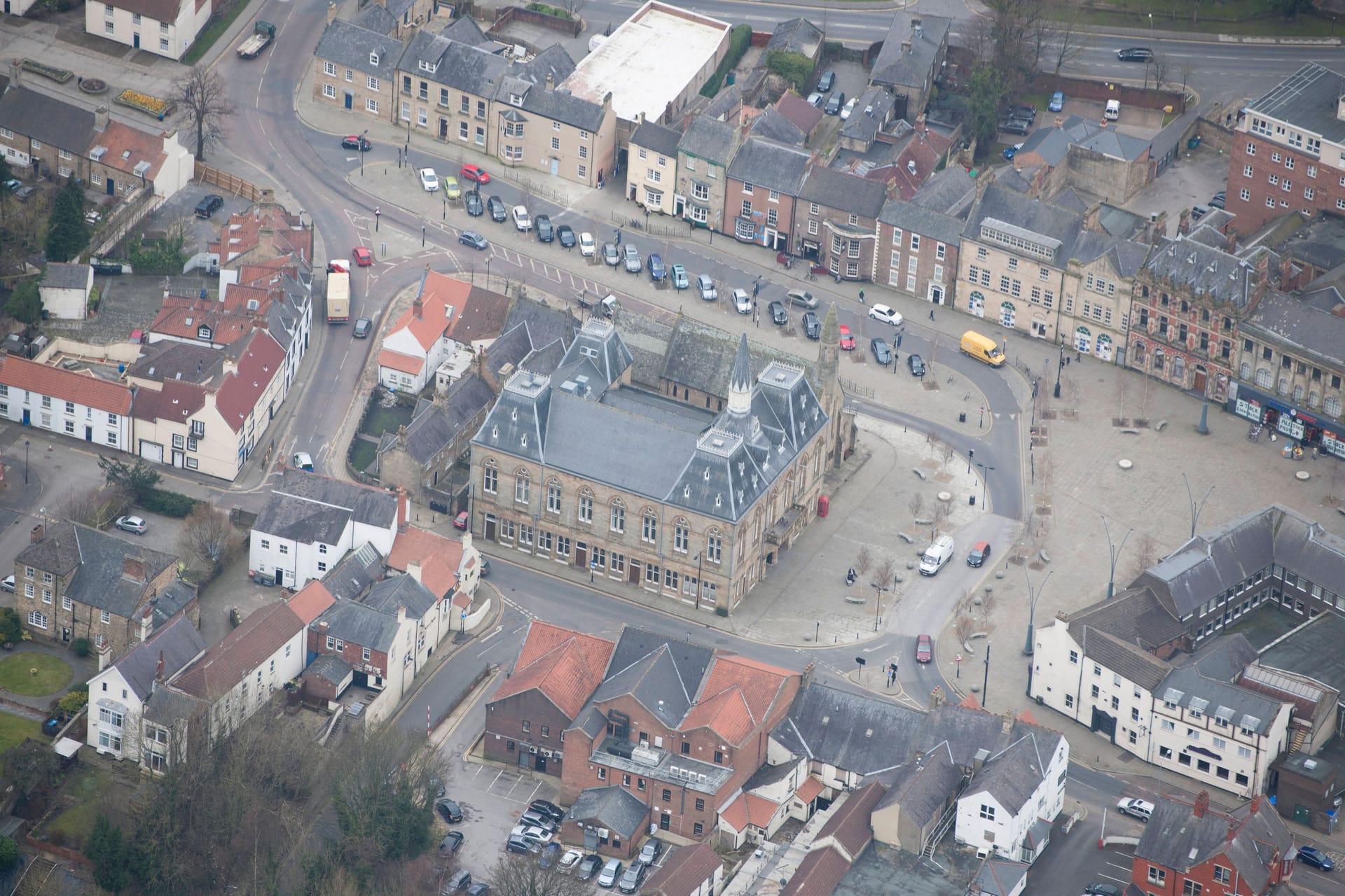 Die Altstadt von Bishop Auckland (Archivbild): Die Polizei rätselt über den Fund.