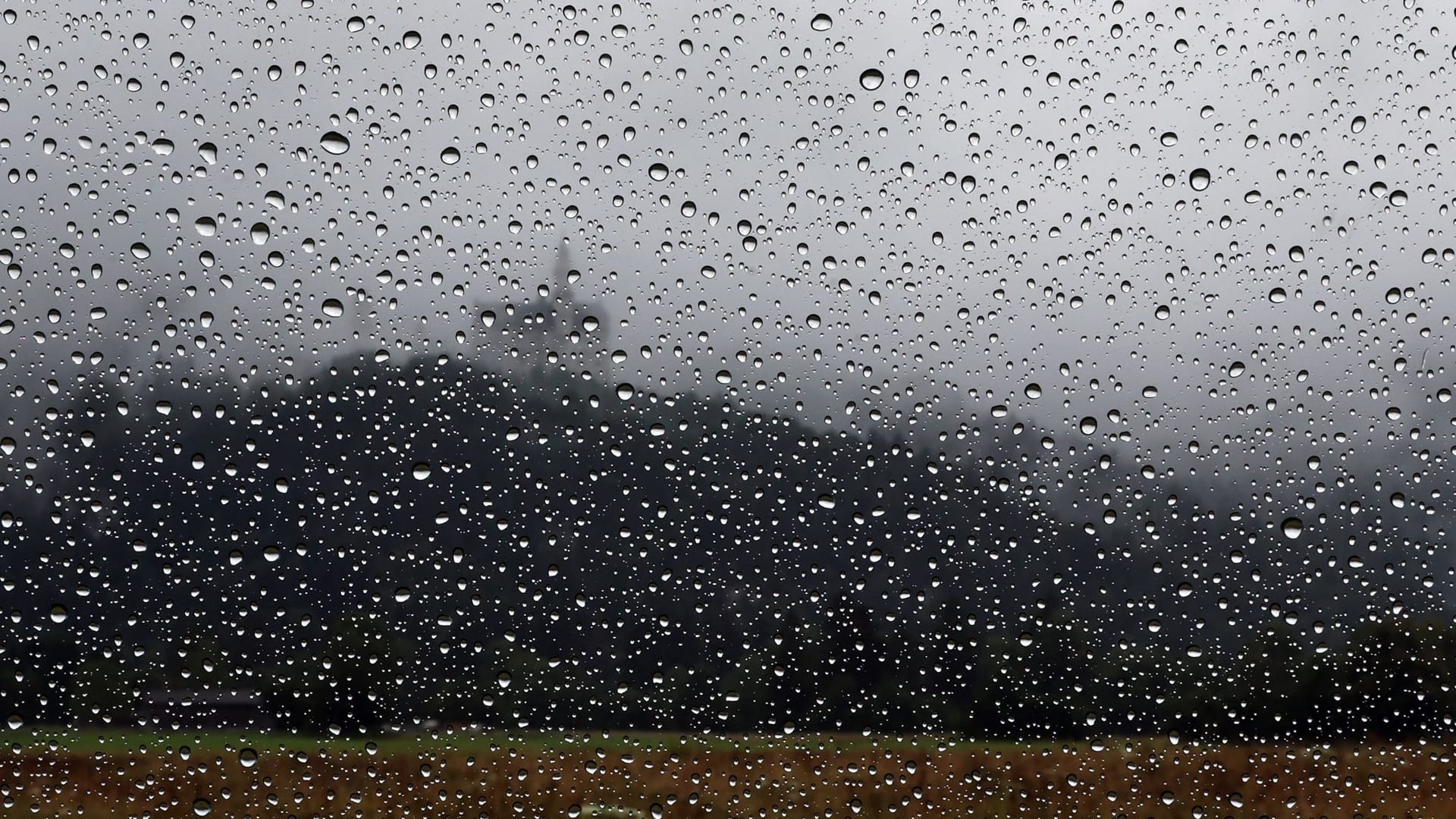 Regen in Südbayern