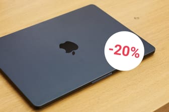 Das MacBook Air mit M2-Chip ist heute mehr als 20 Prozent günstiger.