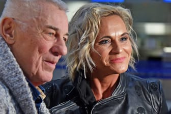 Heinz Hoenig und seine Ehefrau Annika Kärsten-Hoenig: Der Schauspieler lag mehrere Monate im Krankenhaus.