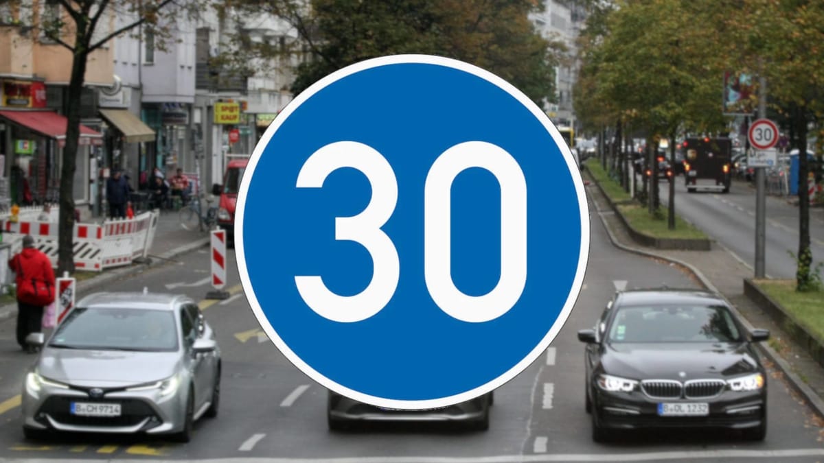 Nicht Tempolimit – was das Schild bedeutet