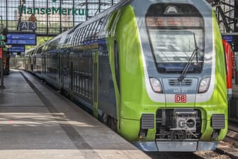 Ein Zug steht am Bahnhof Hamburg-Dammtor (Archivbild): Pendler müssen sich noch im Juli auf Probleme im Norden einstellen.